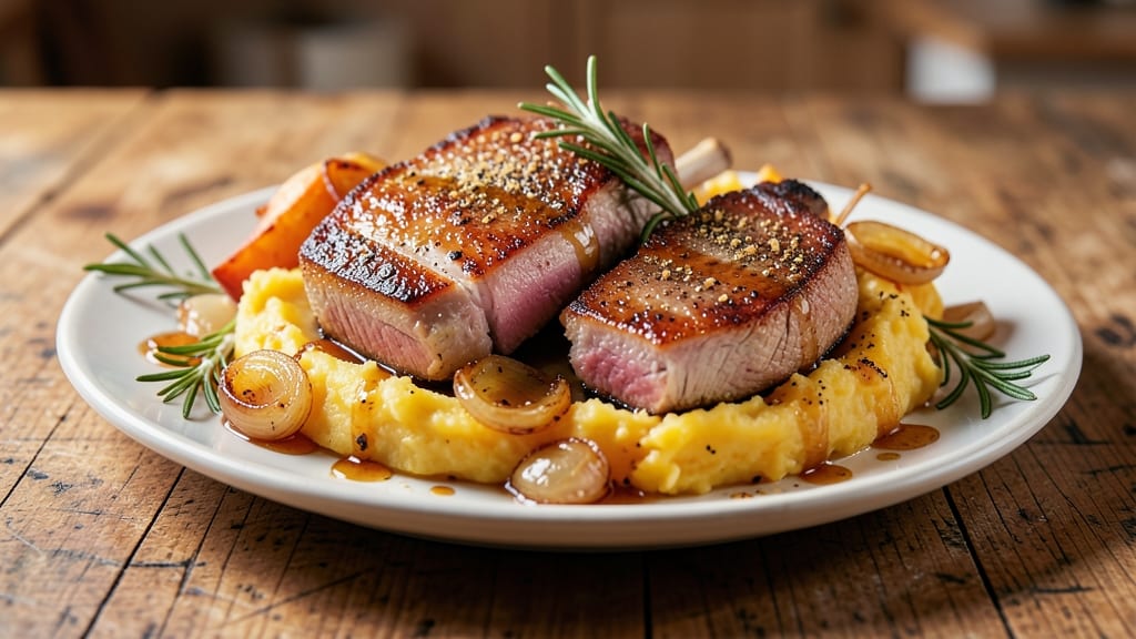 Baked Pork Chops and Sweet Potatoes Recipe: One-Dish Oven Harmony