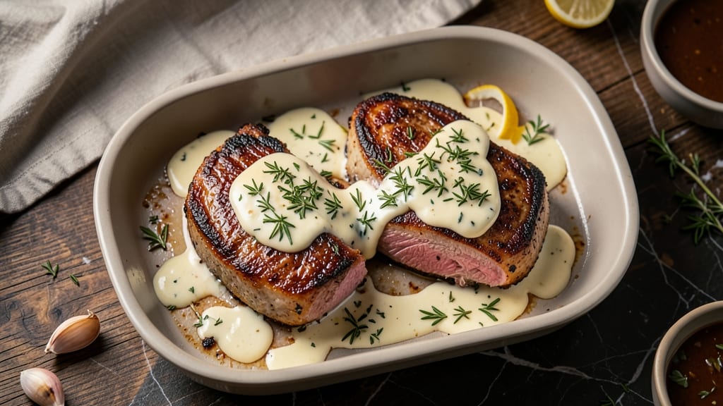 Berkshire Pork Chops Recipe Oven: Herb-Crusted Crispy Edges and Juicy Pink Centers
