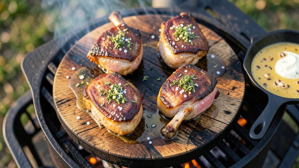 Pork Chop Recipe Pellet Grill: Smoky Crispy Edges With Juicy Pink Centers
