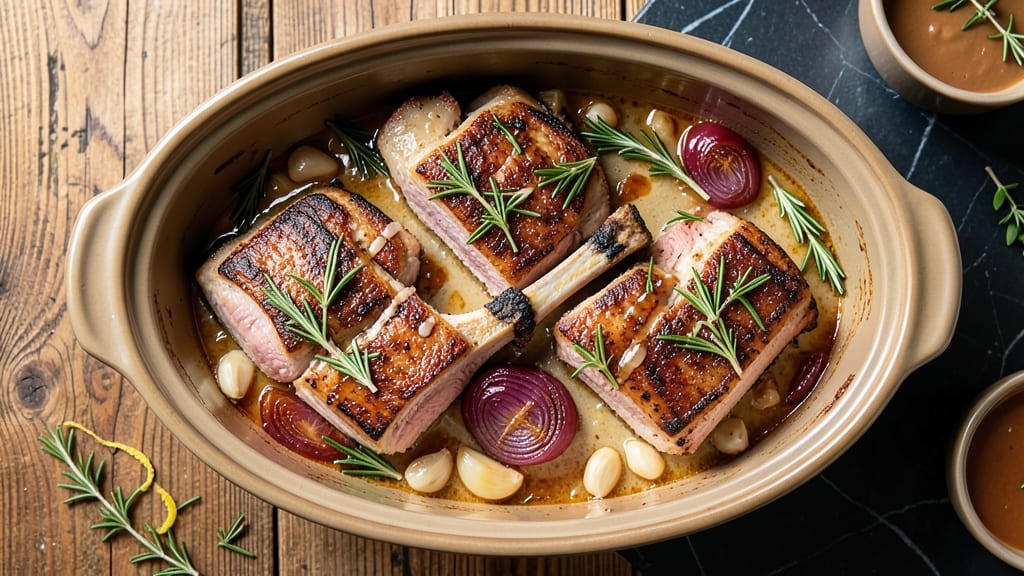 Crockpot Bone-In Pork Chops Recipe: Six-Hour Slow Braise for Juicy, Fall-Apart Meat