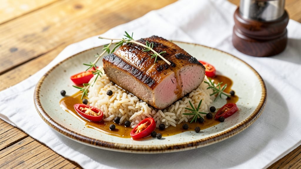 Caribbean Pork Loin Recipe: Jerk-Spiced Crust Meets Tender Centers