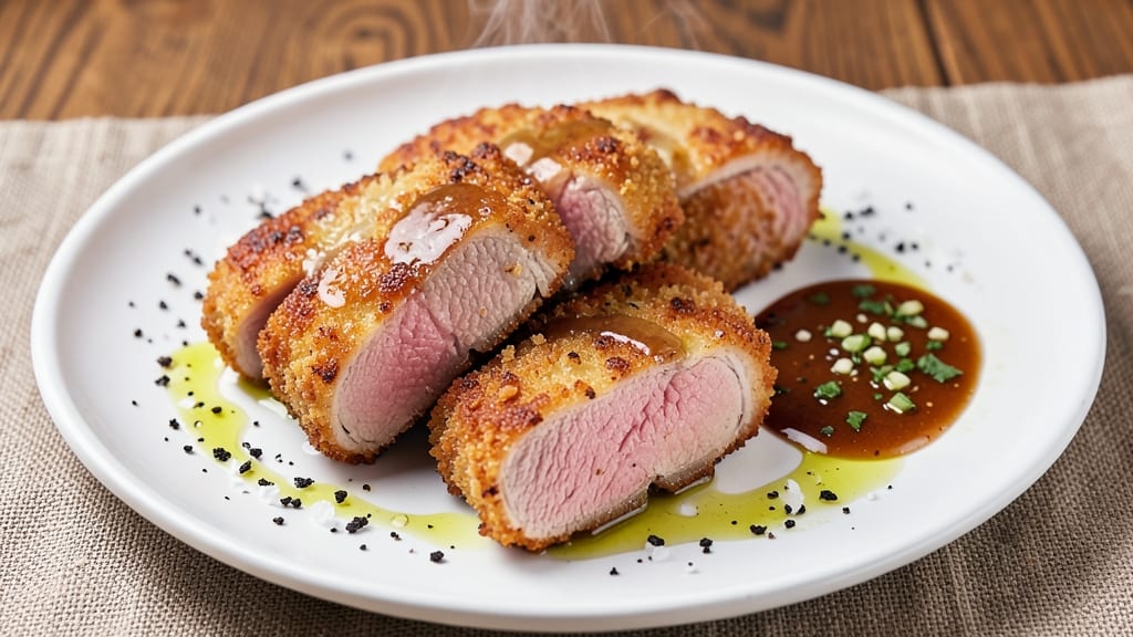 Breaded Pork Medallions Recipe: Crispy Gold Crunch Over Juicy Centers
