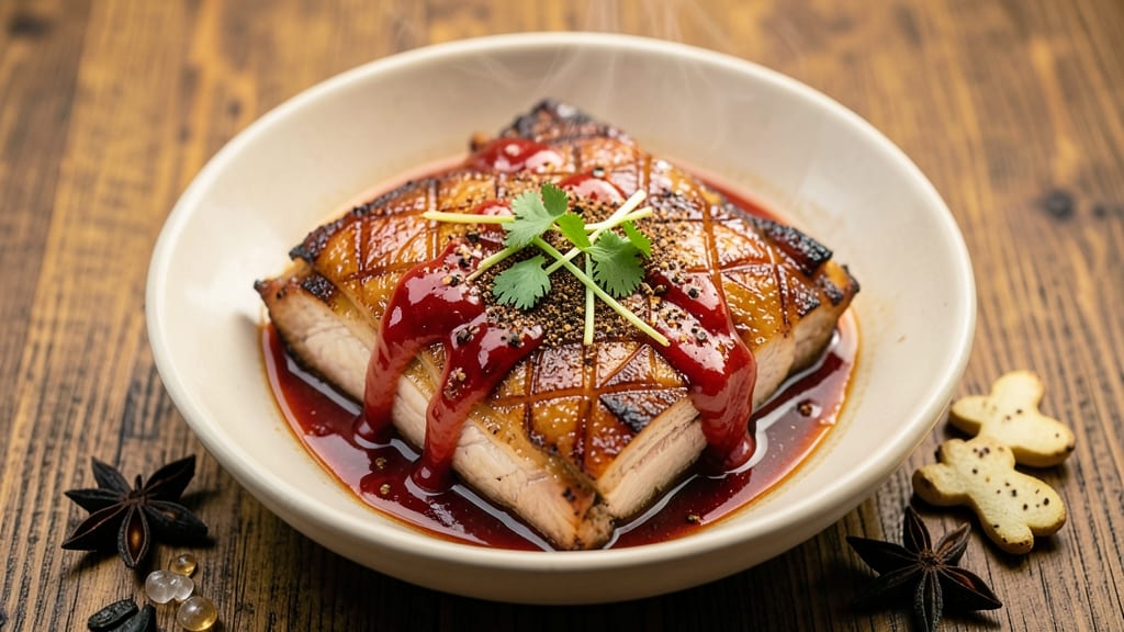 Boiled Pork Belly Chinese Recipe: Five-Spice Infused Silky Shreds