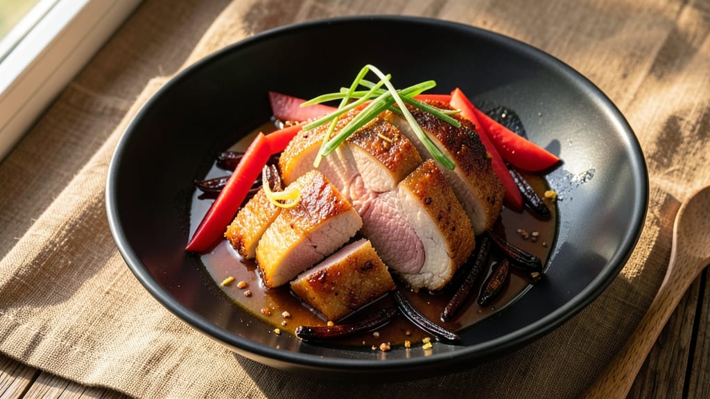 Asian Pork Butt Recipe: Five-Spice Glazed Crispy Edges and Shreds