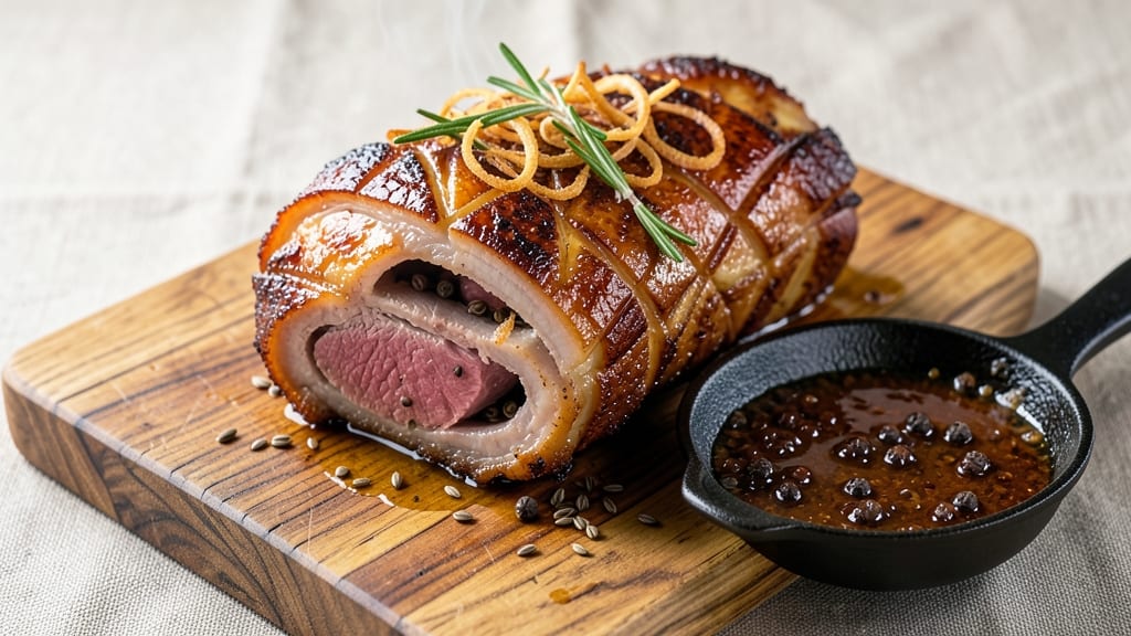 Berlin Pork Knuckle Recipe: German Tavern Crispy-Crust, Juicy Pink Magic