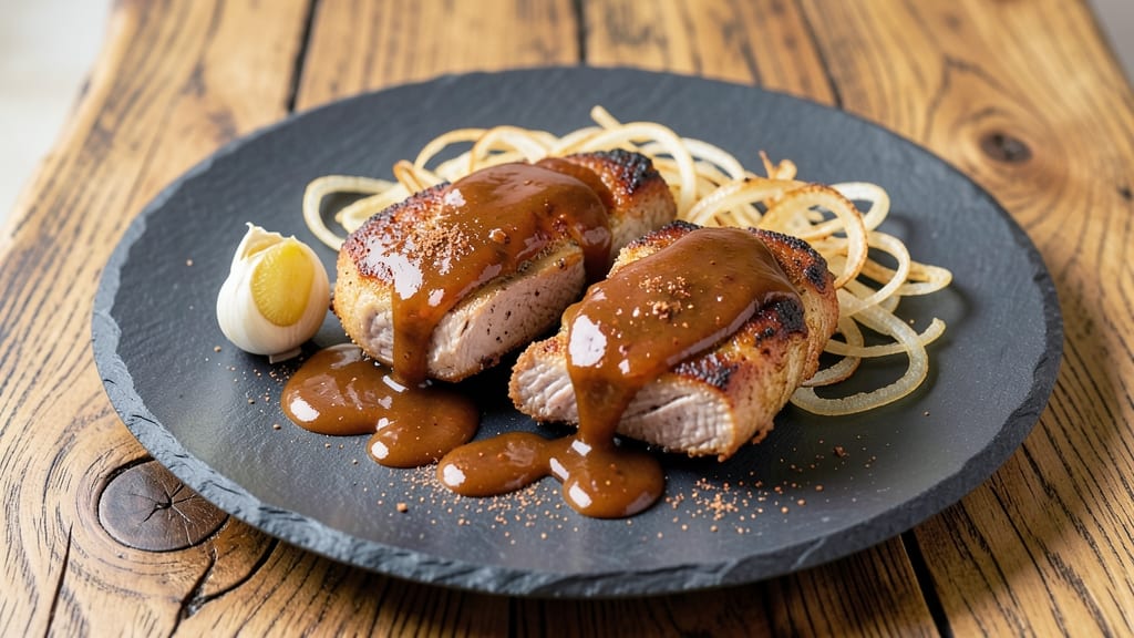 Baked Pork Chops With BBQ Sauce Recipe: Caramelized Glaze Meets Juicy Pink Centers