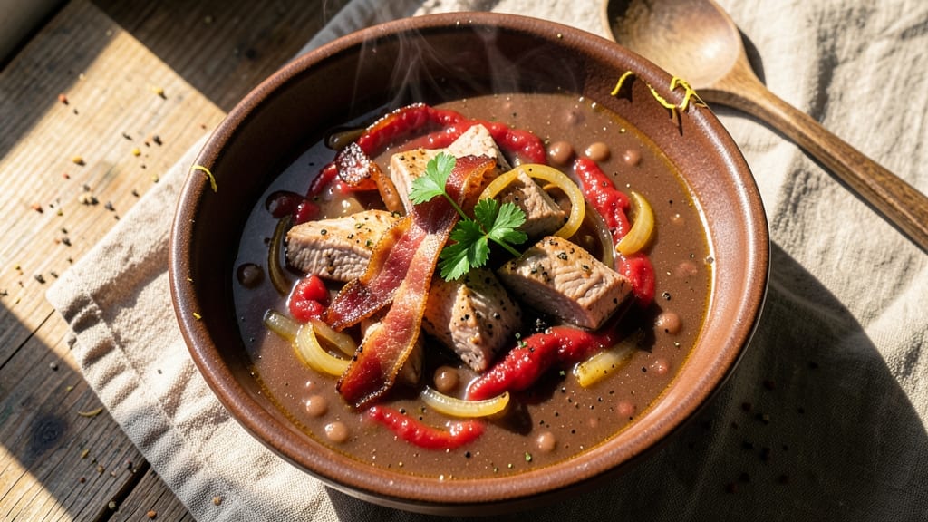 Campbell's Pork and Beans Soup Recipe: Smoky Tomato Base With Hearty Bean-Pork Blend