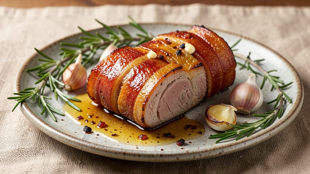 Bacon-Wrapped Pork Loin Filet Recipe: Smoky Crisp Edges and Juicy Pink Hearts
