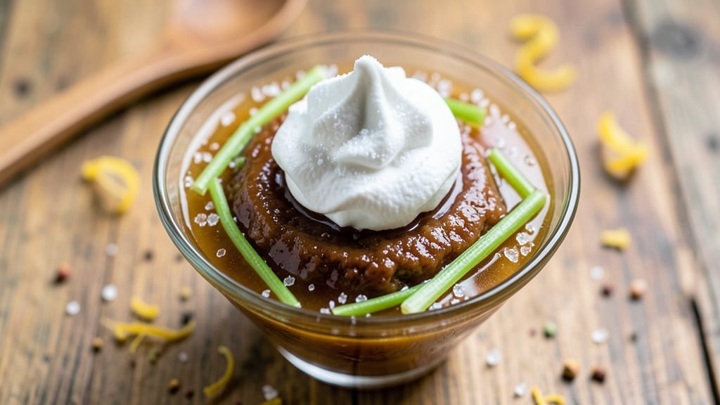 Pork Pie Jelly Recipe With Gelatin: Crispy Celery Crowns Over Silky Glaze