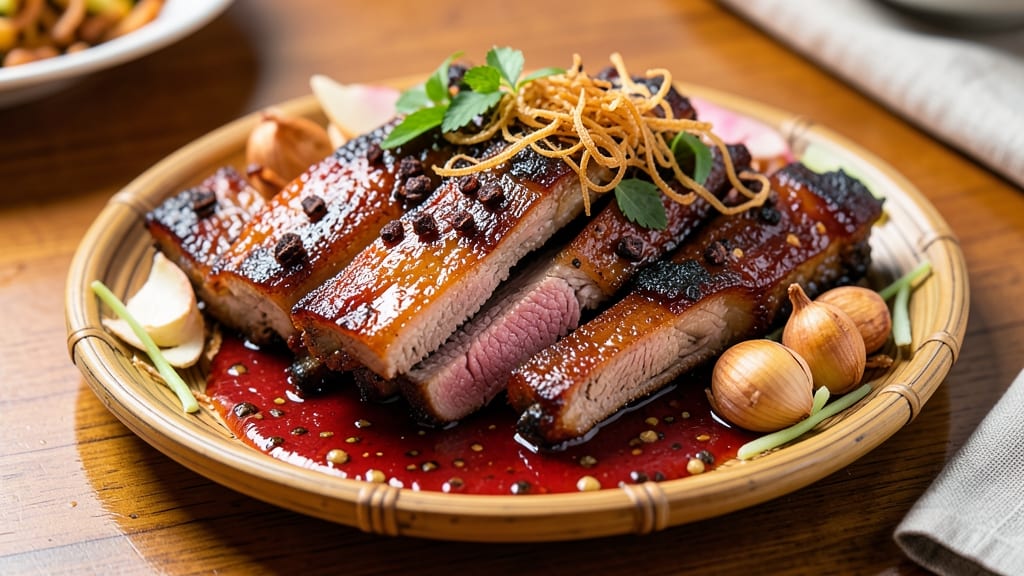 BBQ Pork Ribs Recipe Panlasang Pinoy: Slow-Braised Filipino BBQ with Crispy Celery Crown