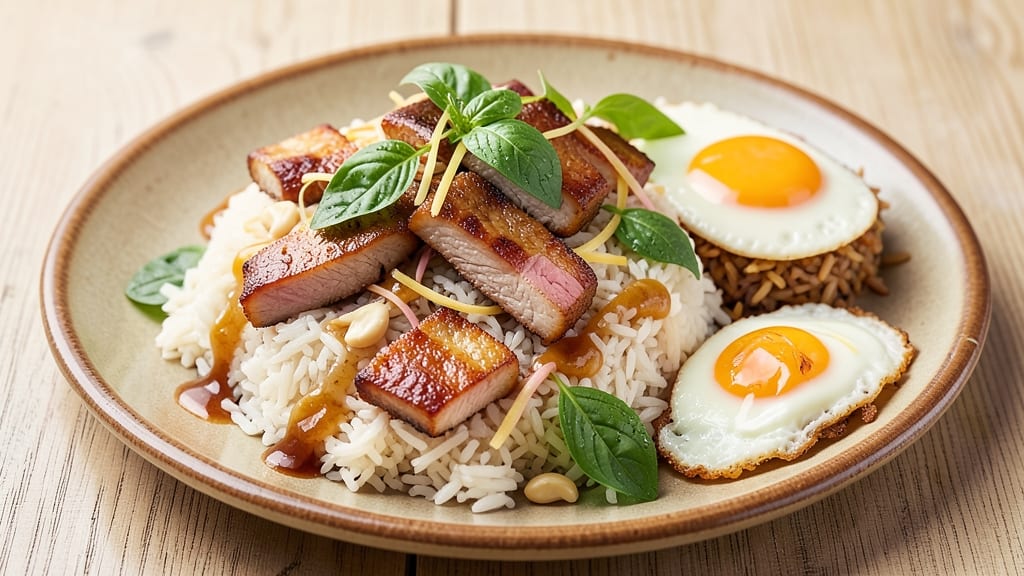 Basil Pork Fried Rice Recipe: Fragrant Herb-Packed One-Pan Dinner