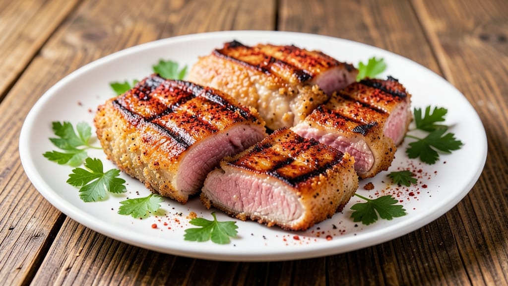 BJ's Brewhouse Pork Chops Recipe: Pan-Seared Crispness With Juicy Pink Centers