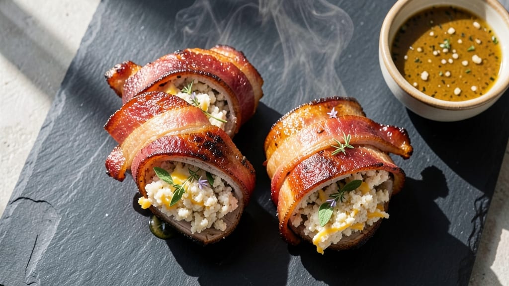 Bacon-Wrapped Stuffed Pork Chops Recipe: Double the Flavor, Zero Compromise