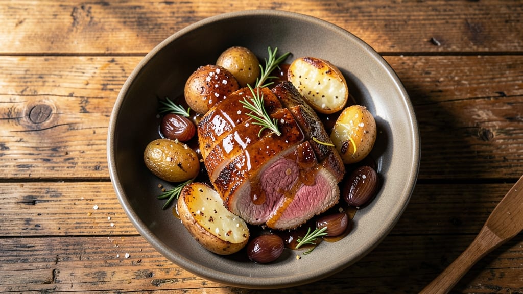 Brown Sugar Glazed Pork Tenderloin Recipe: Caramelized Crunch Over Juicy Pink Hearts