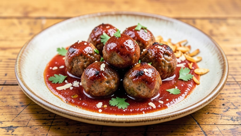 Pork Meatballs in Tomato Sauce Recipe: Italian Pantry Dinner in One Pot