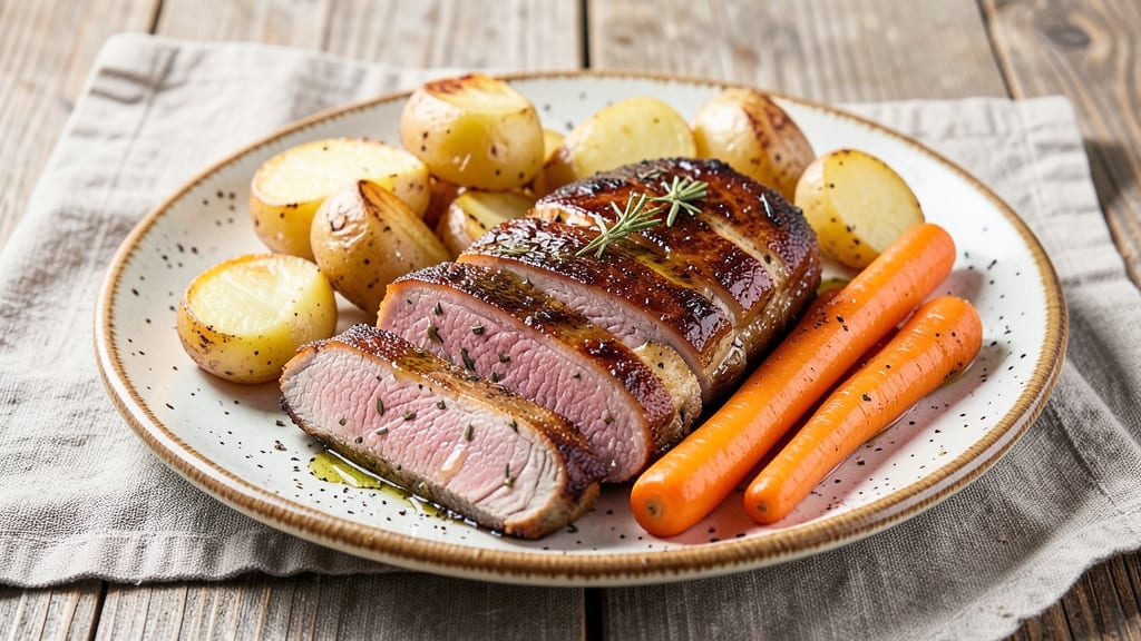 Pork Tenderloin With Carrots And Potatoes Recipe: One-Pan Roast for Foolproof Dinner