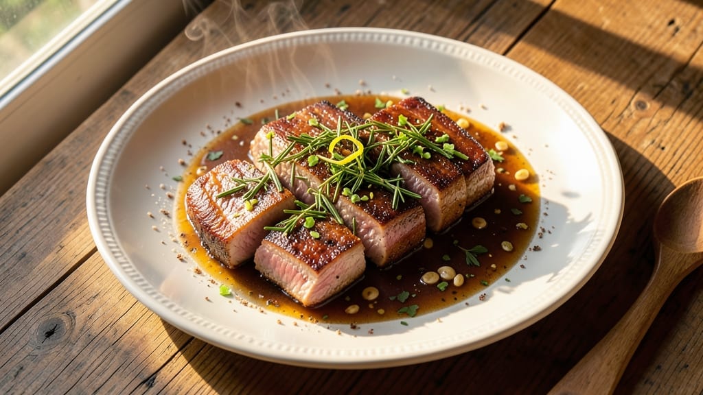 Boneless Center-Cut Pork Loin Chops Recipe: Herb-Crusted Sear for Juicy Pink Hearts