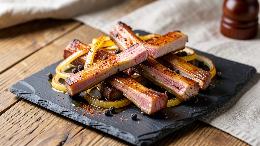 Baked Pork Neck Bones Recipe: Crispy Bark Over Rich Bone Marrow Gelée