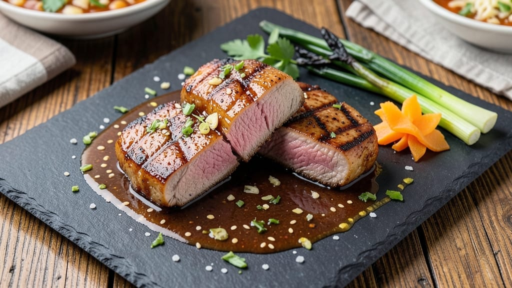 Grilled Teriyaki Pork Chops Recipe: Sweet-Glazed Char and Juicy Pink Centers