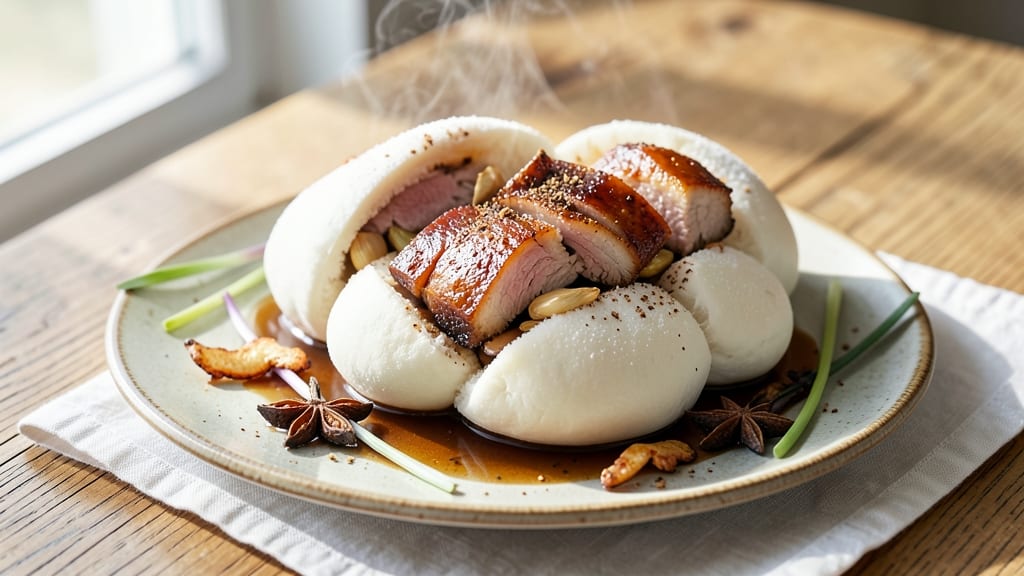 Braised Pork Belly Bao Recipe: Steamed Buns Stuffed With Melty Shreds