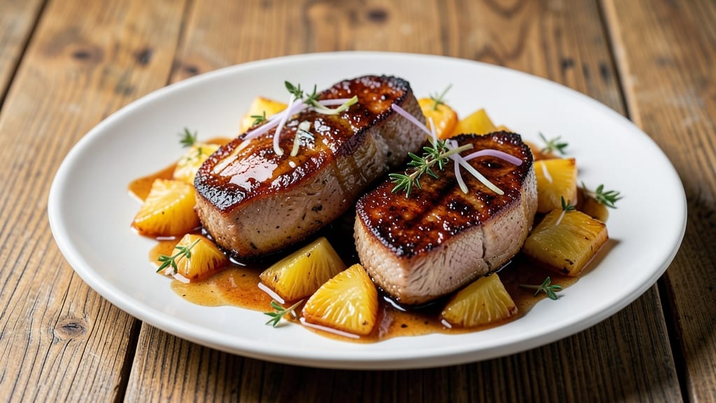 Baked Pineapple Pork Chops Recipe: Caramelized Glaze Meets Tender Meat