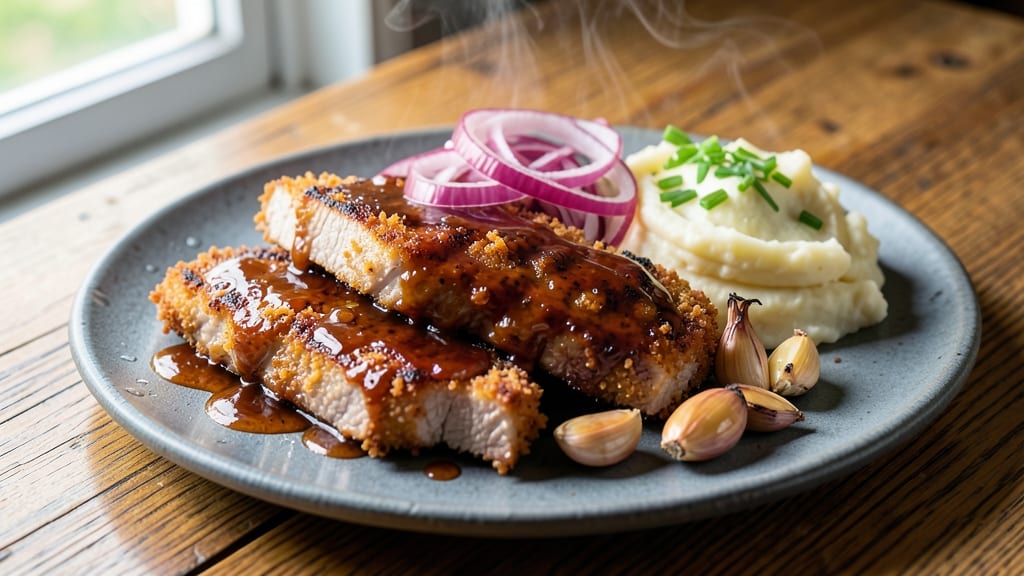 BBQ Pork Cutlets Recipe: Crispy-Crusted, Juicy Pink Centers in 20 Minutes