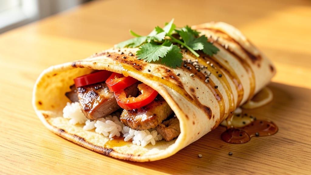 Café Rio Sweet Pork Burrito Recipe: Crispy Tortilla Wrapped in Smoky Sweet Pork