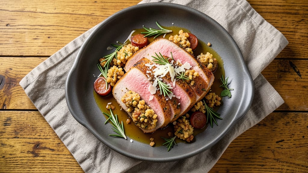 Best Stuffed Pork Tenderloin Recipe Ever with Stuffing: Herb-Buttered Crust Meets Juicy Stuffed Core