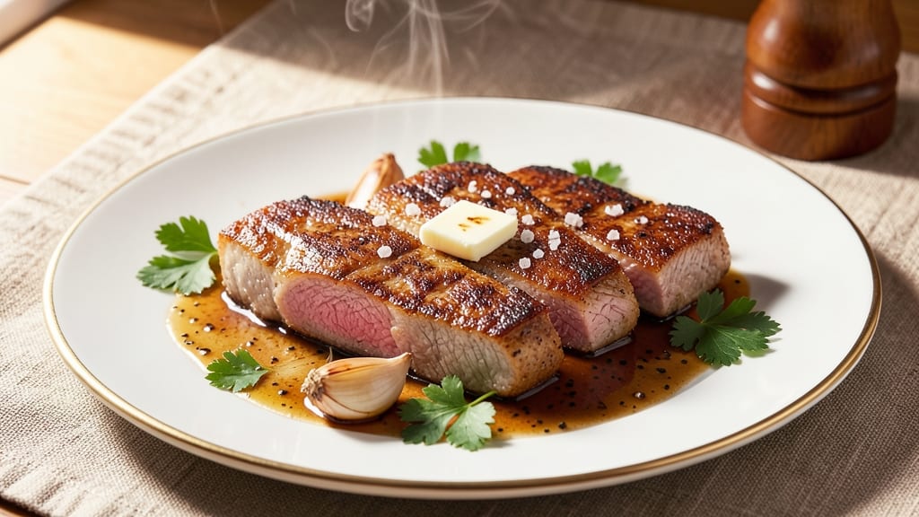 Boneless Pork Medallions Recipe: Pan-Sear and Herb Butter Finish