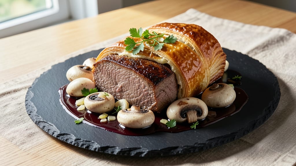 Beef Wellington No Pork Recipe: Herb-Crusted Elegance With Mushroom Magic