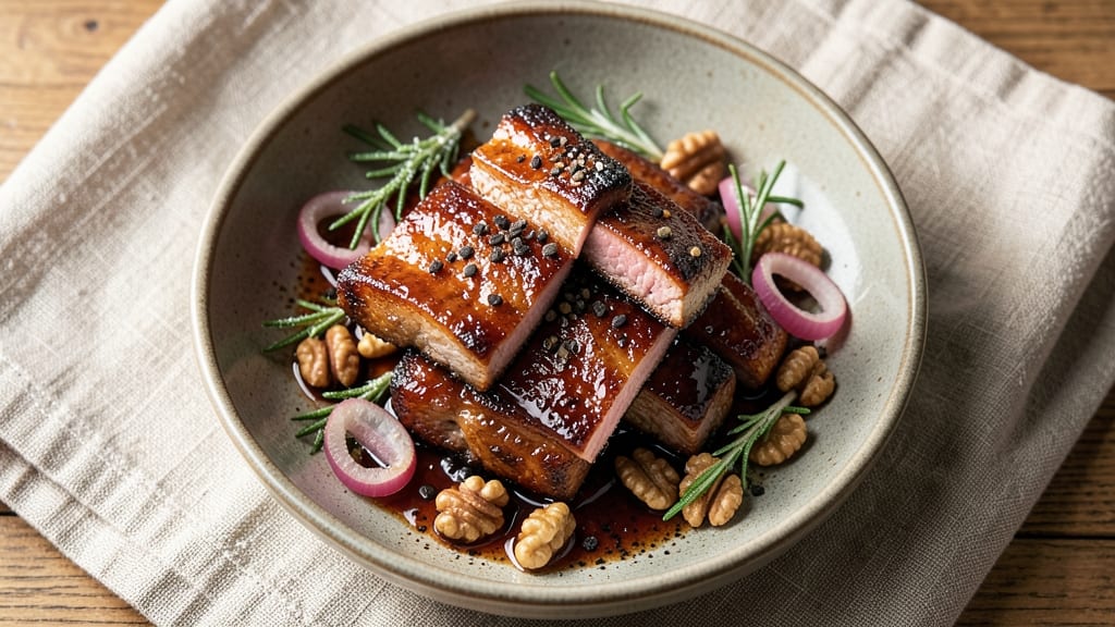 Boneless Country Style Pork Ribs Recipe in Air Fryer: Crispy Edges and Juicy Pink Centers
