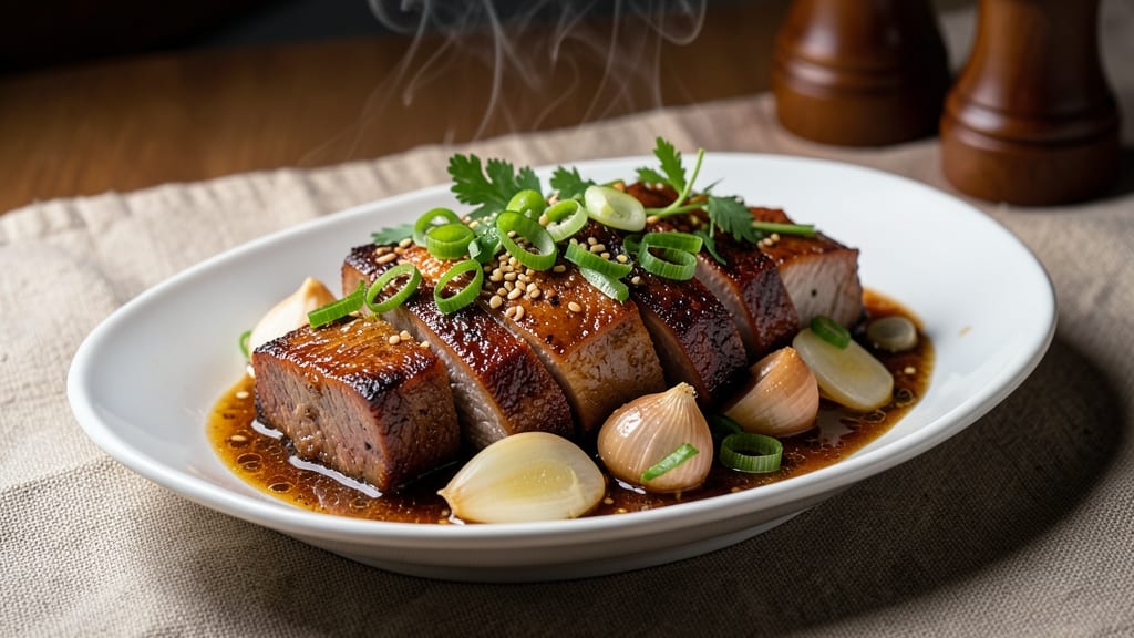 Braised Pork in Sweet Soy Sauce Recipe: Glossy Caramelized Shine in One Pot