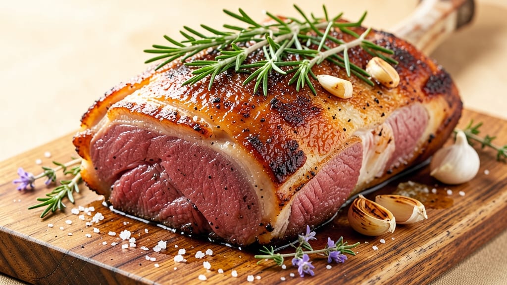 Bone-In Pork End Roast Recipe: Smoky Crust and Juicy Pink Centers