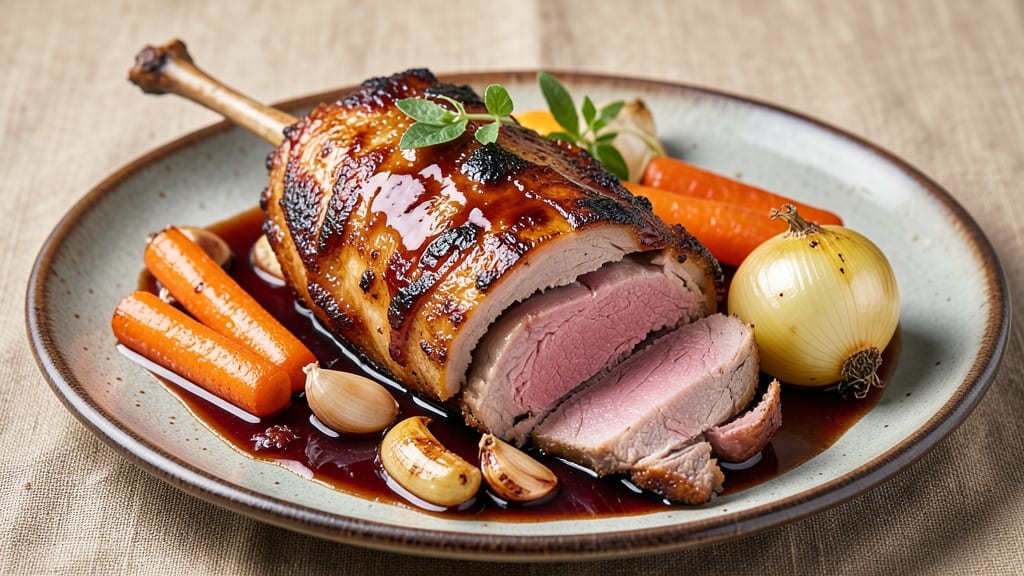 Braised Pork Leg Recipe: Deep Umami Crisp From Slow Braising