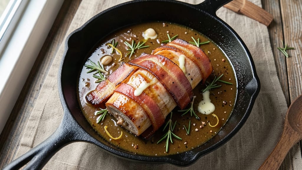 Bacon-Wrapped Pork Tenderloin Crock Pot Recipe: Smoky Crisp Edges Over Juicy Centers