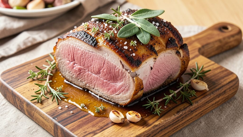 Bone-In Pork Tenderloin Roast Recipe: Herb-Crusted Crispness With Juicy Pink Centers