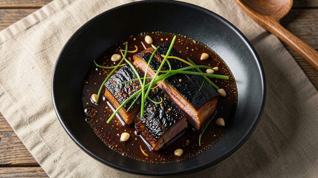 Black Pork Belly Recipe: Crispy Bark Meets Silky, Melty Fat