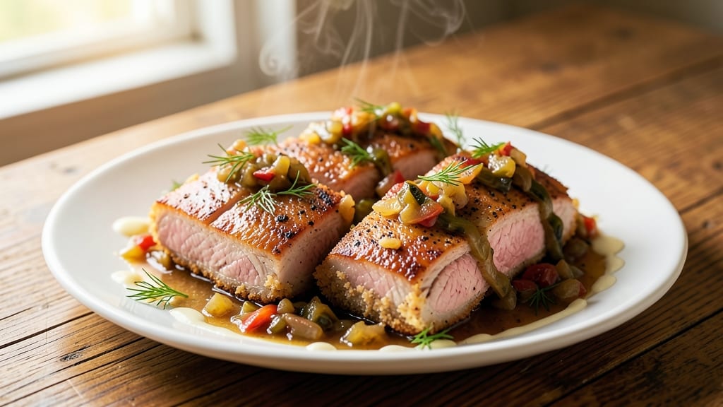 Instant Pot Pork Chops and Sauerkraut Recipe: Crispy Edges, Tangy-Sour Harmony