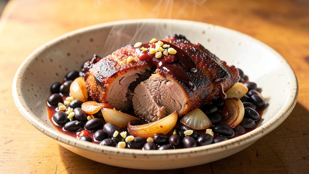 Black Beans With Pork Ilocano Recipe: Smoky Garlic-Soy Richness in One Pot