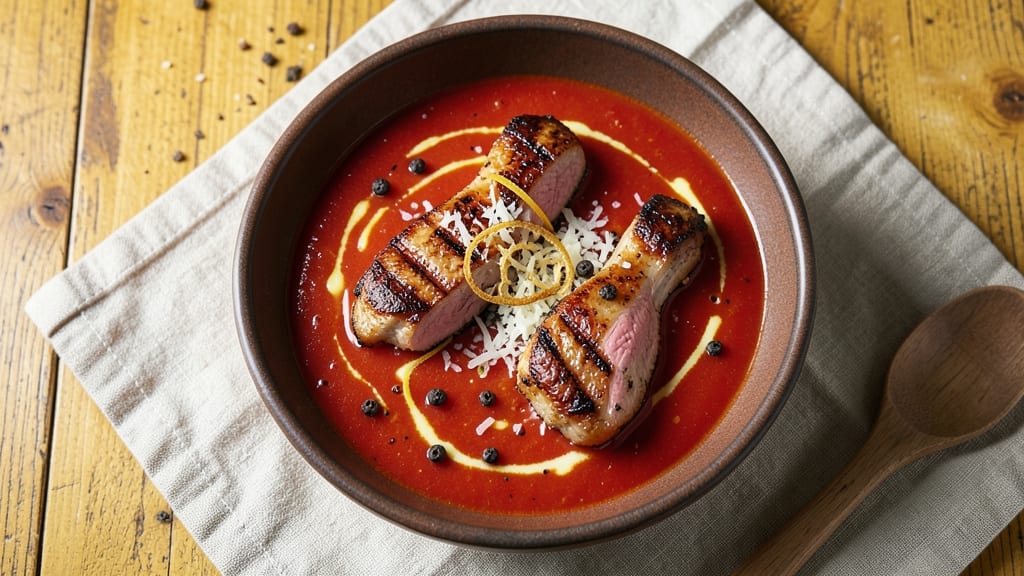 Campbell Tomato Soup and Pork Chop Recipe: Velvety Tomato Hugs with Pan-Seared Crisp