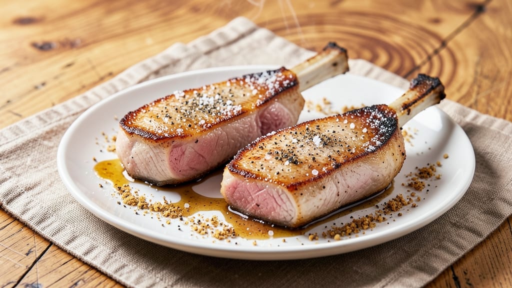 Baked Frozen Pork Chops Recipe: Juicy Pink Centers With Crispy Golden Crust