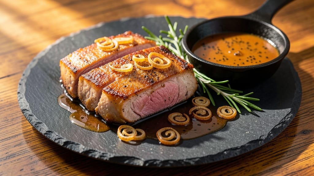Baked Pork Shoulder Steak Recipe: Reverse-Sear Secret for Juicy Pink Hearts