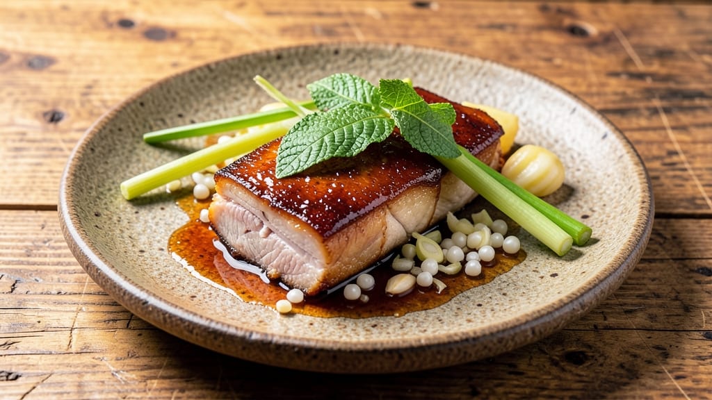 Cambodian Pork Belly Recipe: Fragrant Lemongrass-Kaffir Lime Crisp