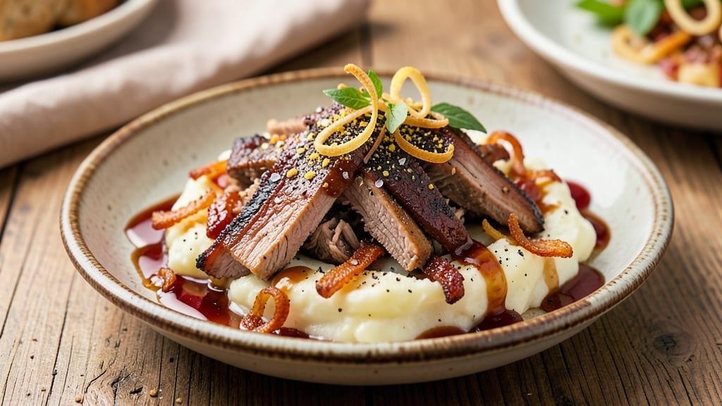 Carolina Style Pulled Pork Vinegar Sauce Recipe: Tangy-Spiced Shreds With Celery Crown Crunch