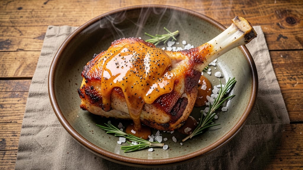 Bone-In Pork Leg Recipe: Slow-Braised to Juicy, Crispy-Barked Magic