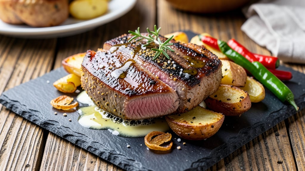 Baked Ribeye Pork Chops Recipe: Crispy-Crusted, Juicy Pink Centers