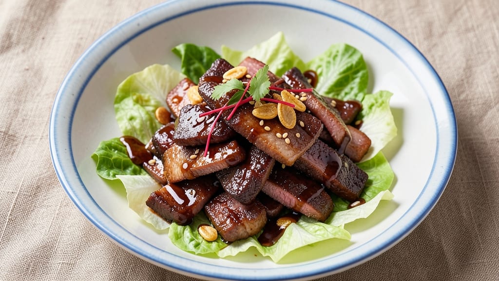 Bo Ssam Pork Recipe: Korean-Inspired Wrap with Sweet-Spicy Dipping Sauce
