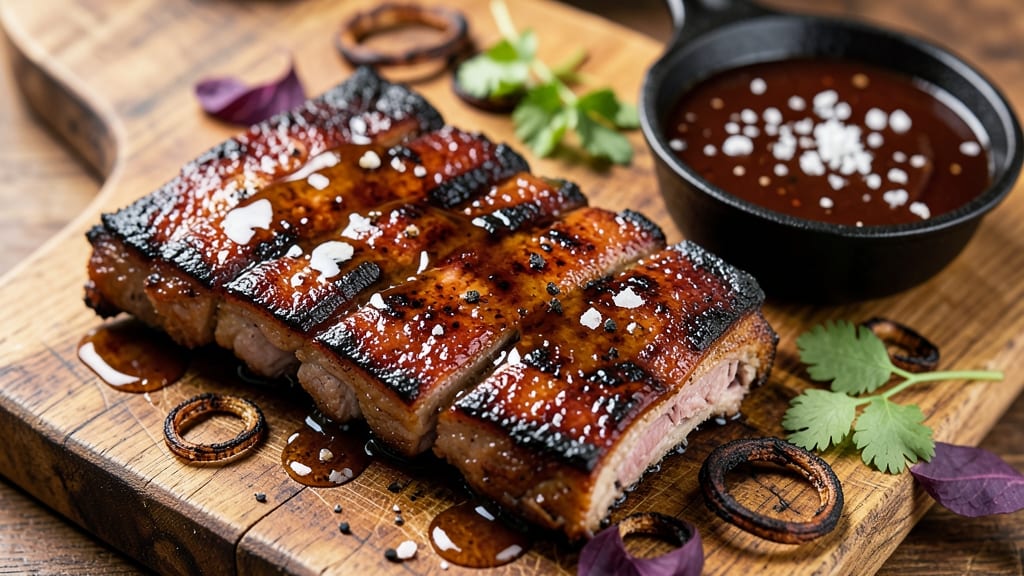 BBQ Pork Ribs Recipe Charcoal Grill: Smoky Charcoal-Kissed Crunch Meets Juicy Pink Hearts