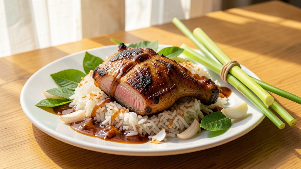 Cambodian Pork Chops Recipe: Fragrant Lemongrass and Kaffir Lime Pan-Sear