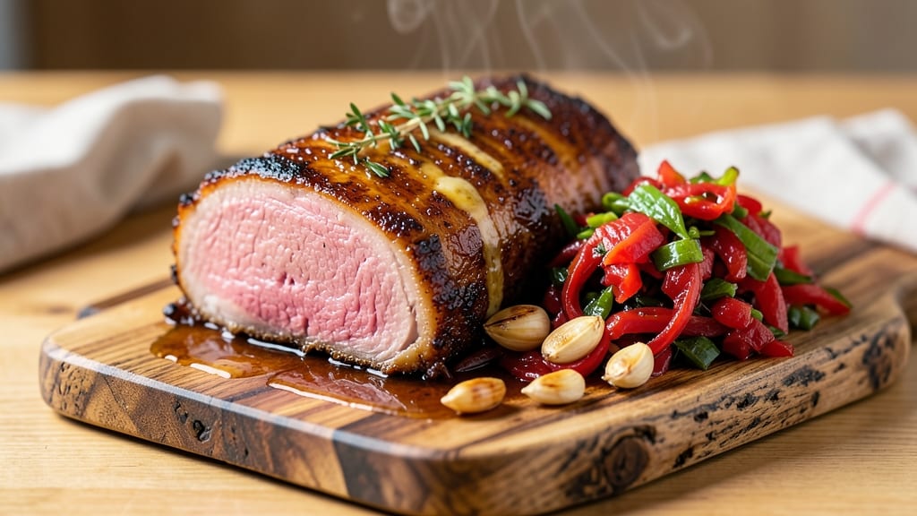 Boneless Pork Loin Roast and Sauerkraut Recipe: German-Style Braised Tender Meat and Tangy Crunch